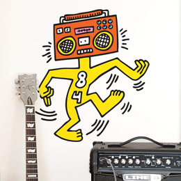 Sticker muraux Keith Haring par Keith Haring