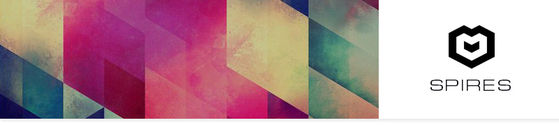 Spires  - Tuiles Murales Adhésives: le nouveau papier peint sans colle - Dcouvrez nos Stickers muraux contemporains exclusifs et originaux stickers dco design - stickers design nature - stickers collages - stickers rtro design