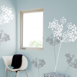 Stickers muraux Anise: motif floral et design par Ilan Dei